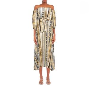NWT Save the Queen midi dress. Off shoulder. Never worn